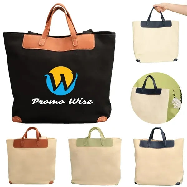 Durable Versatile Large Capacity Casual Canvas Tote Bag