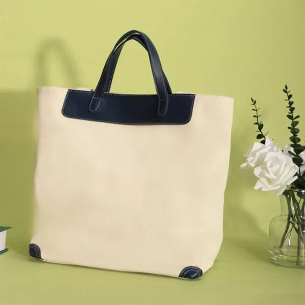 Durable Versatile Large Capacity Casual Canvas Tote Bag