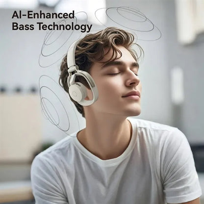 Open Ear Bluetooth Headphones With ENC Noise Cancellation An