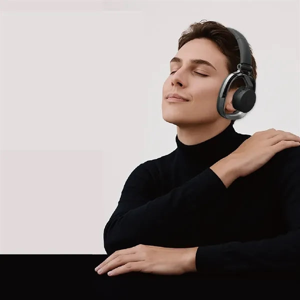 Open Ear Bluetooth Headphones With ENC Noise Cancellation An