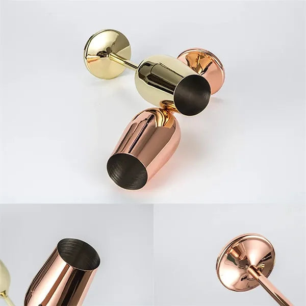 6 OZ Premium Scratch-Resistant Durable Stainless Steel Glass