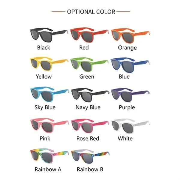 Custom Logo Sunglasses For Brand Promotion