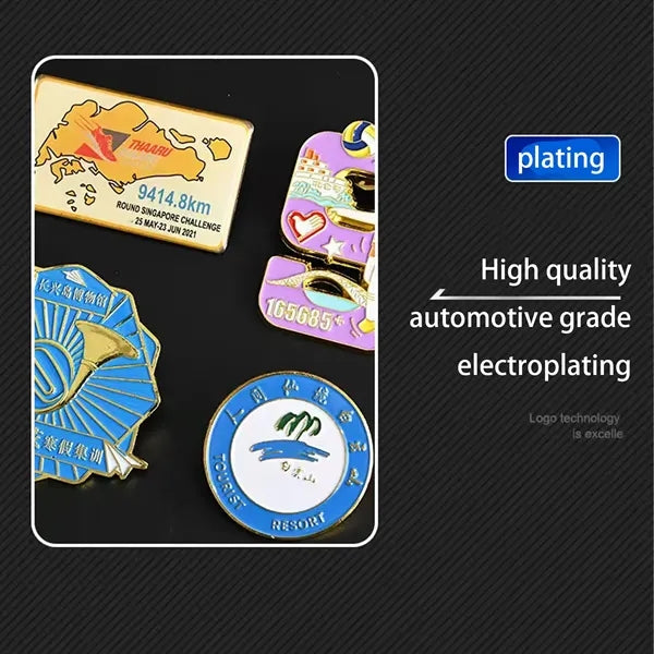 Customizable Medal With Logo, Shape, Size, and Color Options
