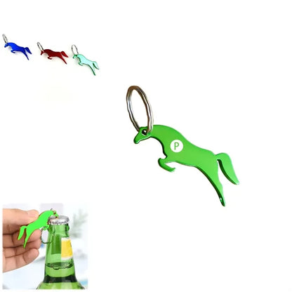 Horse Shape Creative Beer Bottle Opener Key Chain