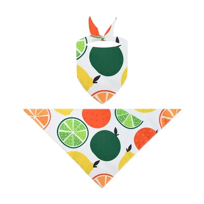 Pet Bandana With Triangle Towel