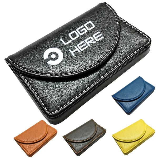 Classic Leather Business Card Holder