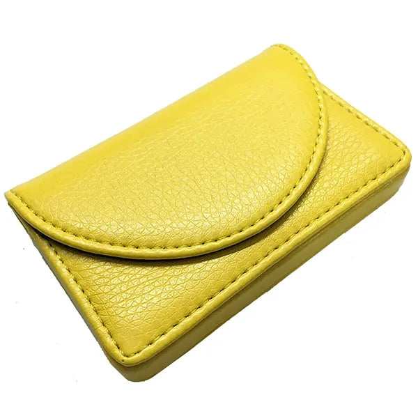 Classic Leather Business Card Holder