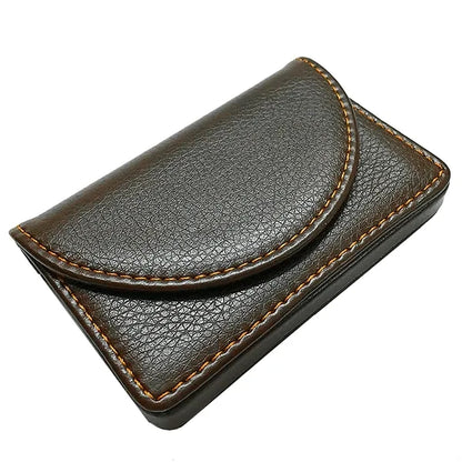 Classic Leather Business Card Holder