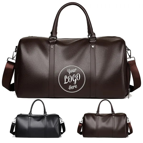 Leather Multi-Functional Gym Travel Tote Bag