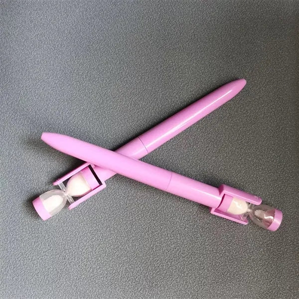 Creative Hourglass Timer Ballpoint Pen For Promotion