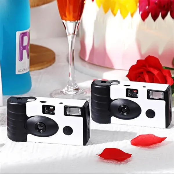 Customizable Single-Use Disposable Cameras with Flash