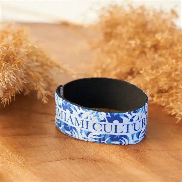 Custom Full Color 1" Neoprene Wristbands