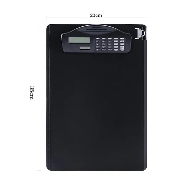 Clipboard with Integrated Calculator & Digital Display