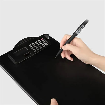 Clipboard with Integrated Calculator & Digital Display