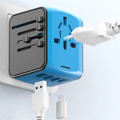 Universal Travel Adapter with USB Charging Ports