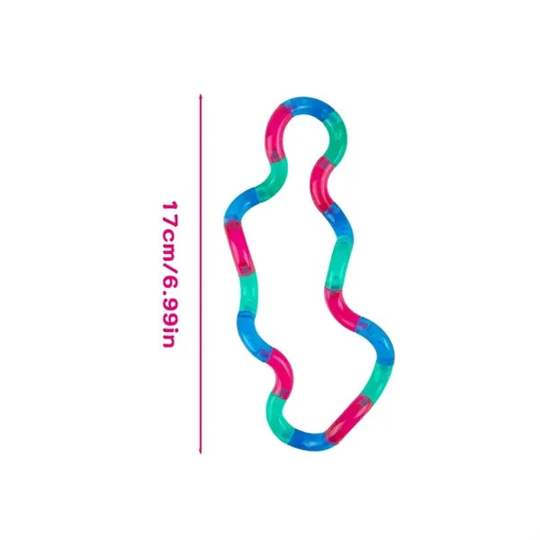 Colorful Tangle Fidget Toy for Stress & Focus
