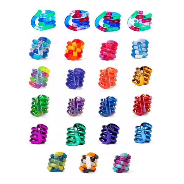 Colorful Tangle Fidget Toy for Stress & Focus