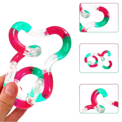 Colorful Tangle Fidget Toy for Stress & Focus