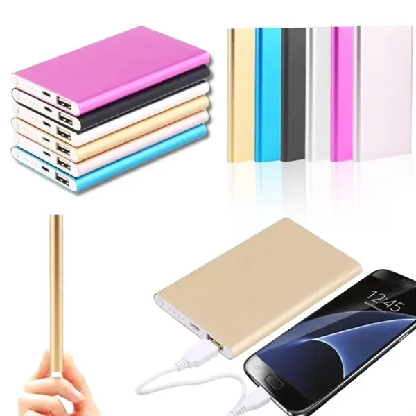 Slim Portable Power Bank for Mobile Devices