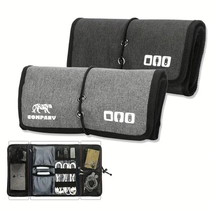 Roll Up Electronic Organizer Bag