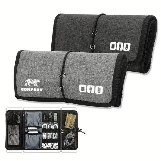Roll Up Electronic Organizer Bag