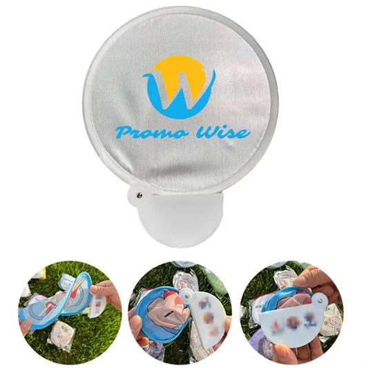 2-in-1 Transformable Compact Flying Disc Hand Fan