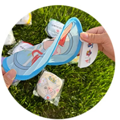 2-in-1 Transformable Compact Flying Disc Hand Fan