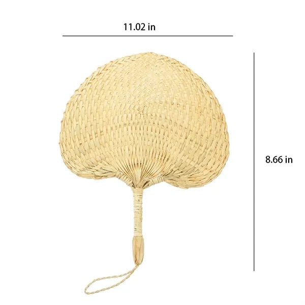 Eco-Friendly Lightweight Handwoven Bamboo Handheld Fan