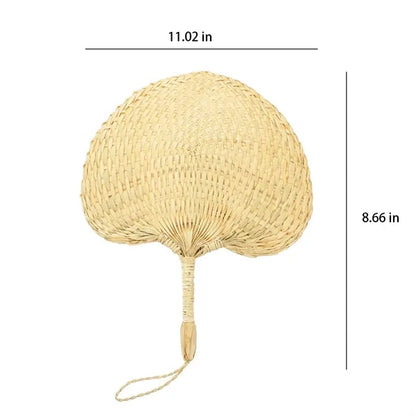 Eco-Friendly Lightweight Handwoven Bamboo Handheld Fan