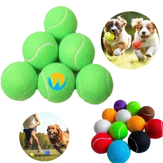High Bounce No Odor Colorful Tough Chew-Resistant Dog Balls