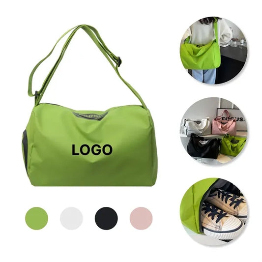 Lightweight Gym Shoulder Bag With Wet Dry Compartments