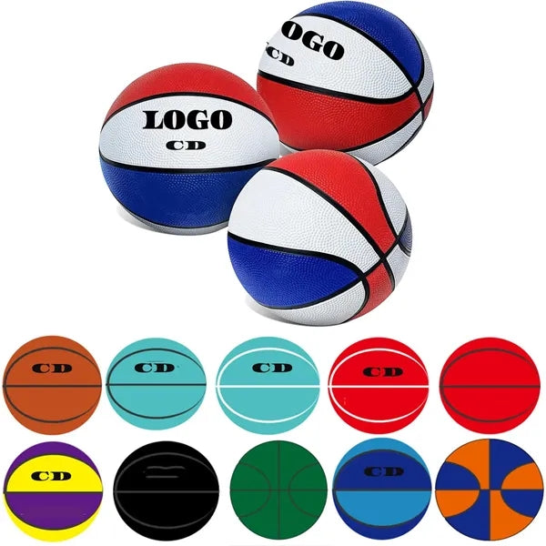 Custom  Rubber Basketball Size 5