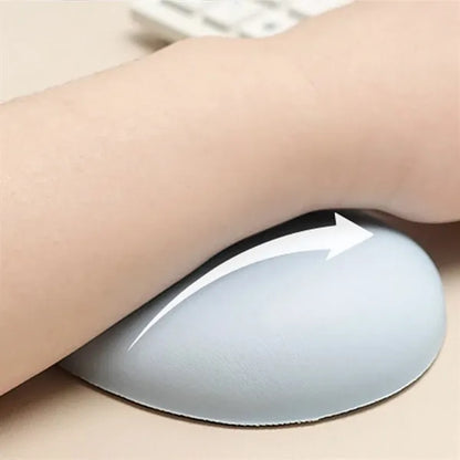 Soft Skin Silicone Ergonomic Cooling Mouse Wrist Rest