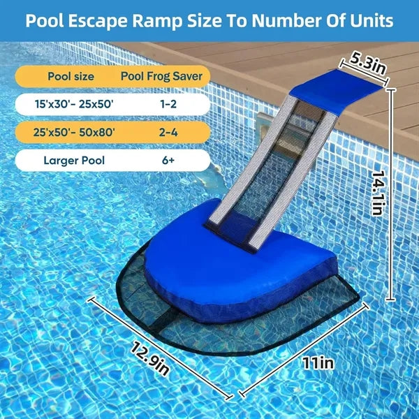 Pool Animal Escape Ramp