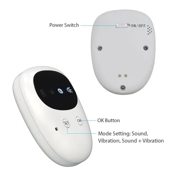 Sensor Baby Monitor Wireless Enuresis Alarm