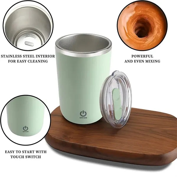 Rechargeable Self Stirring Mug