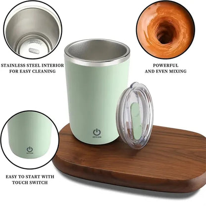 Rechargeable Self Stirring Mug
