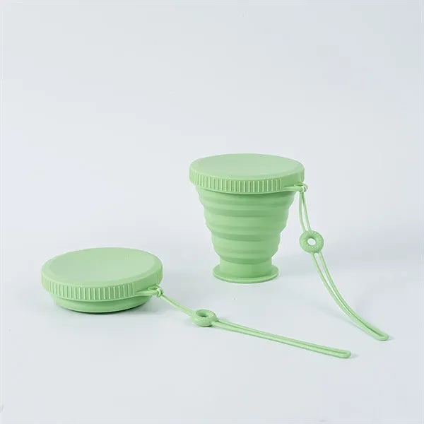 6-oz Collapsible Eco-Friendly Compact Silicone Travel Cup