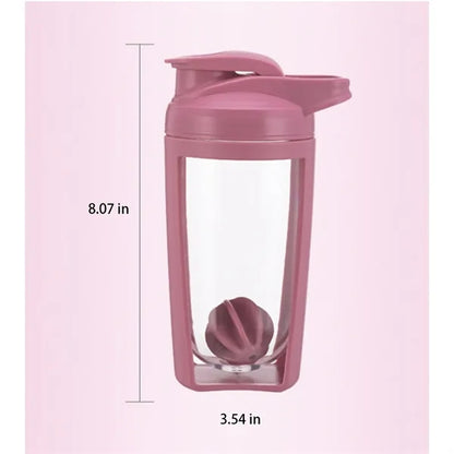 22-oz Heat-Resistant Protein Shaker Bottle with Mixing Ball
