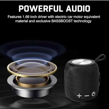 Powerful Stereo Sound Waterproof Speaker Dual Pairing