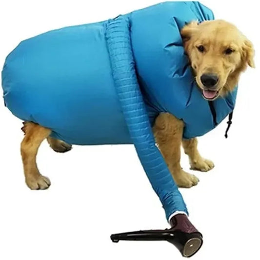 Hands Free Pet Drying Bag