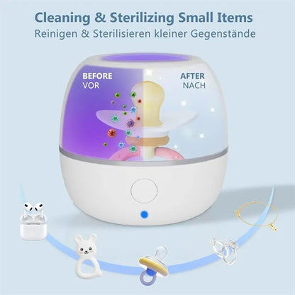 On The Go Portable Pacifier Sanitizer