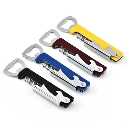 4-In-1 Wine Corkscrew Bottle Opener and Knife