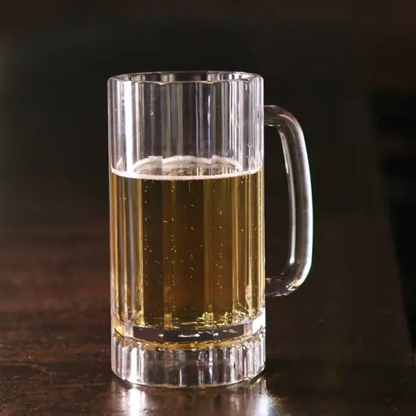 Beer Acrylic Clear Plastic Cup With Handle