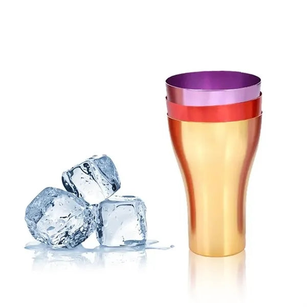 16 Oz. Disposable Recyclable Aluminum Cup Camping Party Mug