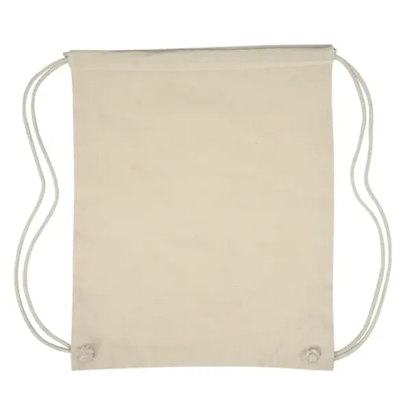 Cotton Canvas Drawstring Backpack Bags