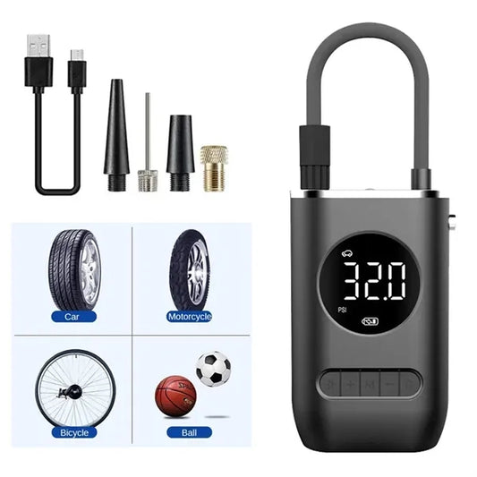 4,000mAh Portable Electric Tyre Inflator