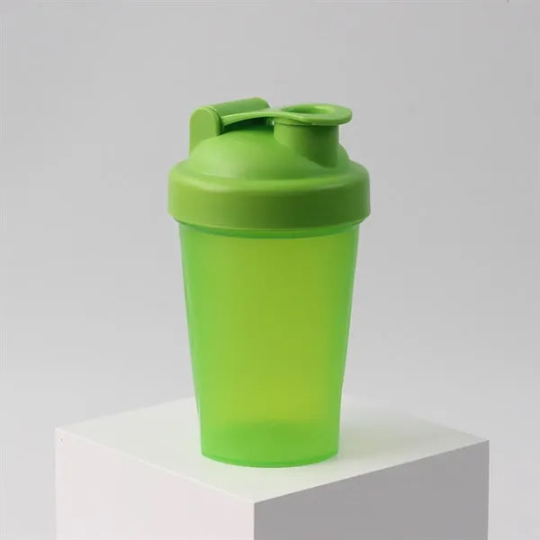 13.5-oz BPA-Free Shaker Bottle with Stainless Steel Mixer