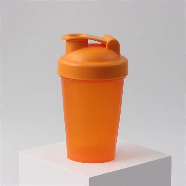 13.5-oz BPA-Free Shaker Bottle with Stainless Steel Mixer