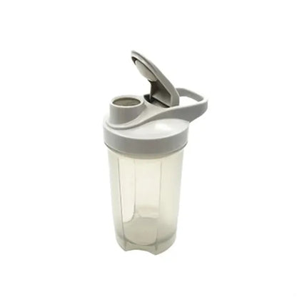 17-oz Shaker Bottle with Steel Whisk and Leakproof Lid